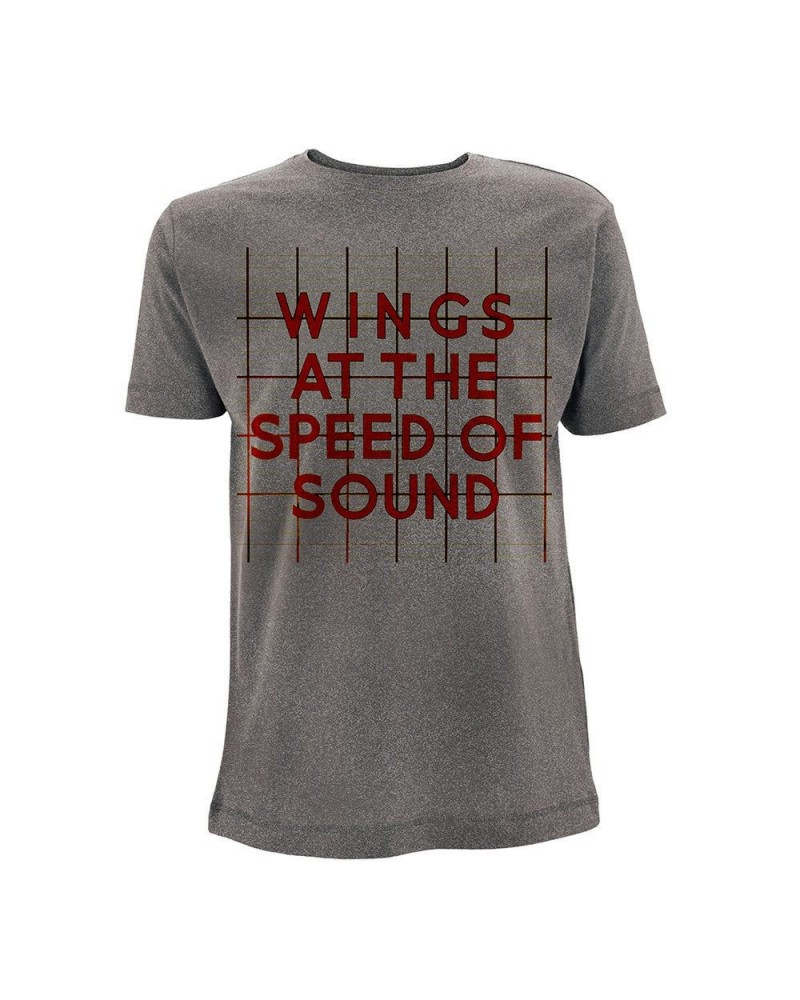 Paul McCartney Wings 'At The Speed Of Sound' Men's Tee $14.33 Shirts