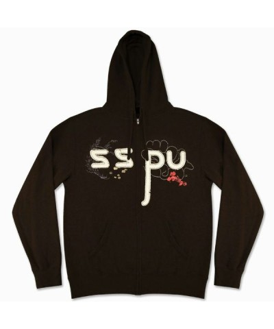 Silversun Pickups brown Zip Hoodie $32.20 Sweatshirts