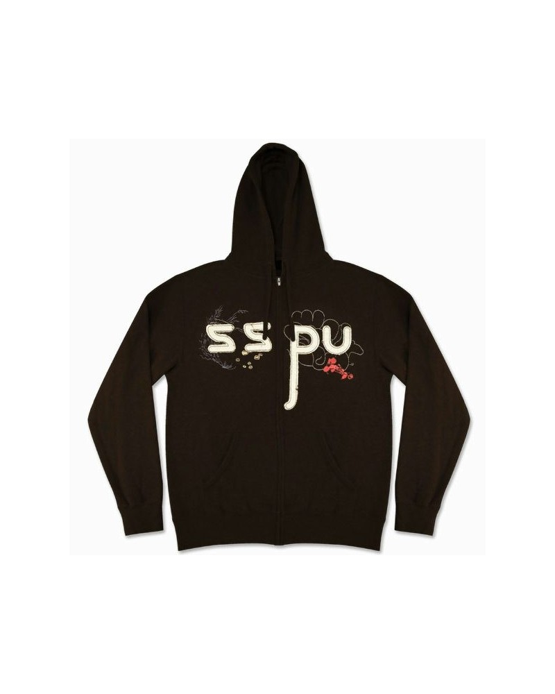 Silversun Pickups brown Zip Hoodie $32.20 Sweatshirts