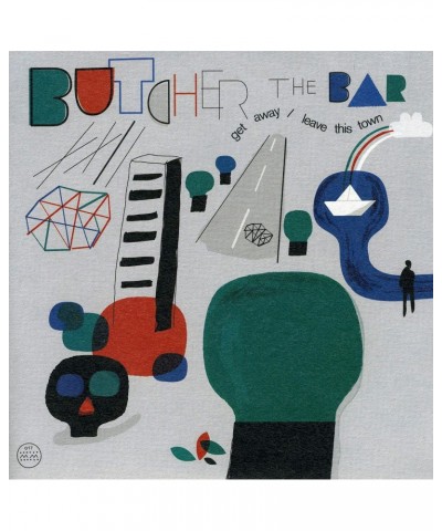 Butcher the Bar GET AWAY / LEAVE THIS TOWN Vinyl Record $2.84 Vinyl