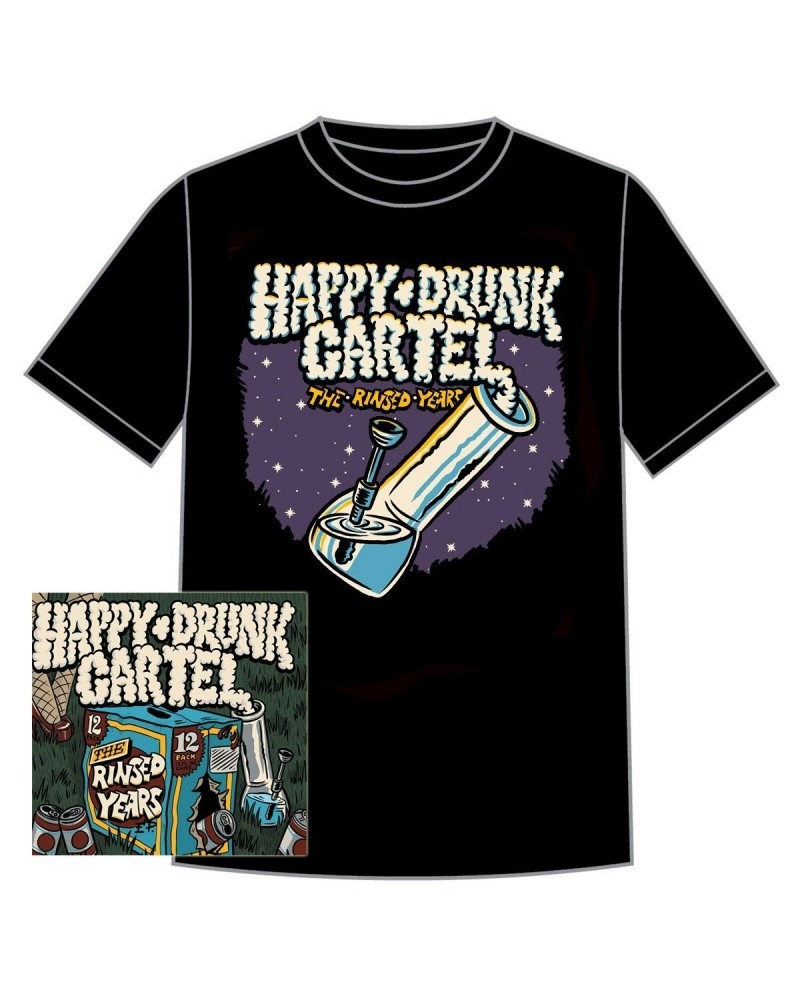 Happy Drunk Cartel "The Rinsed Years" EP CD/Shirt Bundle $5.25 Vinyl