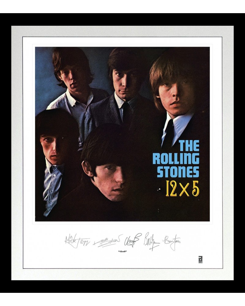 The Rolling Stones 12X5 LITHOGRAPH Vinyl Record $138.91 Vinyl