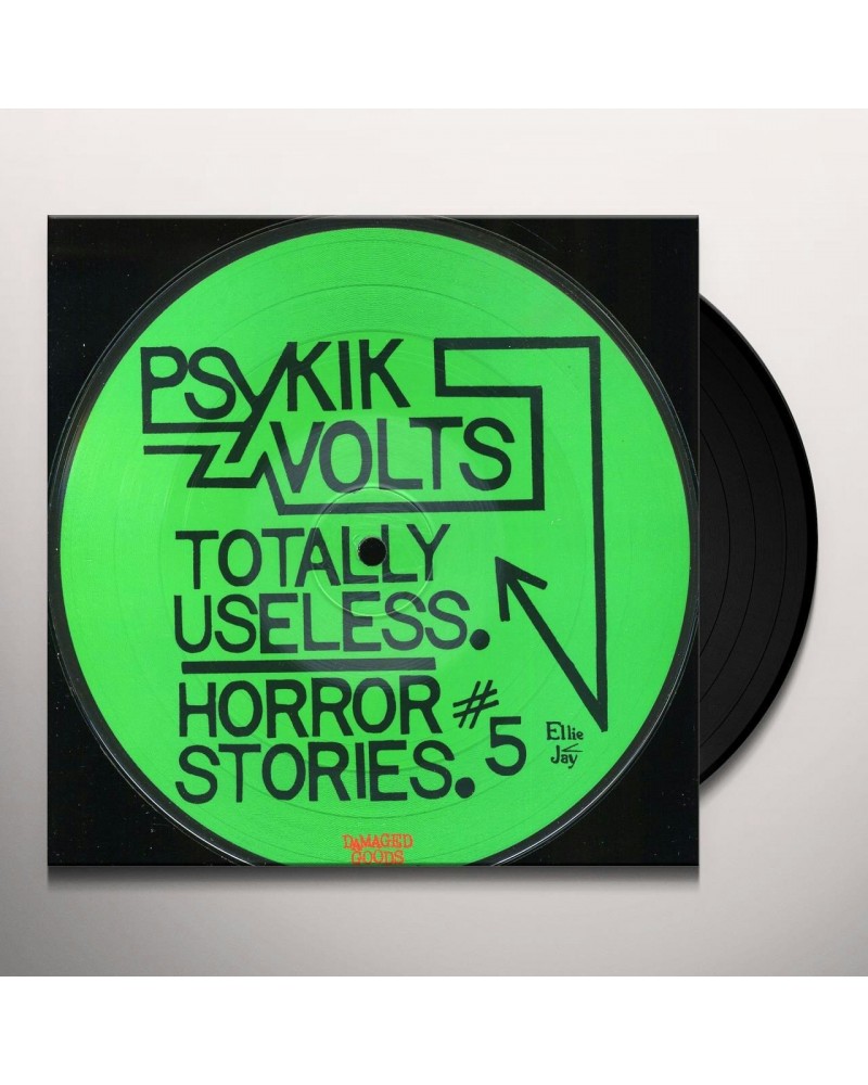 Psykik Volts TOTALLY USELESS / HORROR STORIES Vinyl Record $5.80 Vinyl