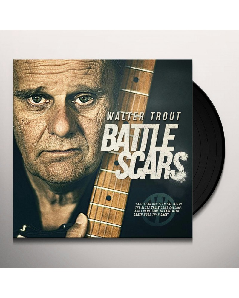 Walter Trout Battle Scars (2 Lp + Mp3) Vinyl Record $7.69 Vinyl