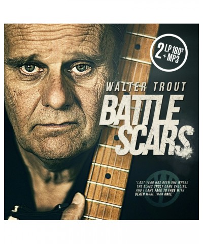 Walter Trout Battle Scars (2 Lp + Mp3) Vinyl Record $7.69 Vinyl