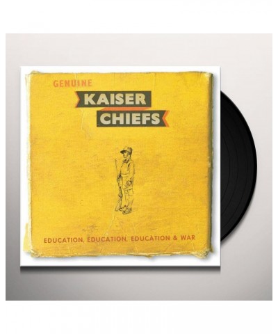 Kaiser Chiefs EDUCATION EDUCATION EDUCATION & WAR Vinyl Record $7.99 Vinyl