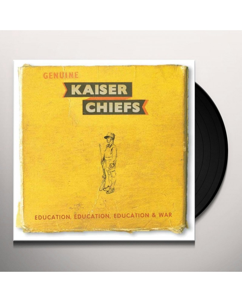 Kaiser Chiefs EDUCATION EDUCATION EDUCATION & WAR Vinyl Record $7.99 Vinyl