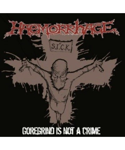 Haemorrhage GOREGRIND IS NOT A CRIME Vinyl Record $12.06 Vinyl