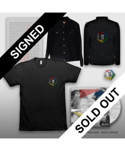 Mallory Knox SIGNED WIRED LP + TEE + PIN + ART PRINT + JACKET SUPER BUNDLE $37.03 Vinyl