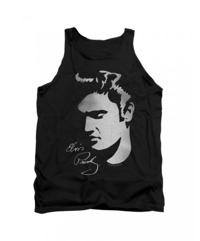 Elvis Presley Tank Top | SIMPLE FACE Sleeveless Shirt $7.92 Shirts