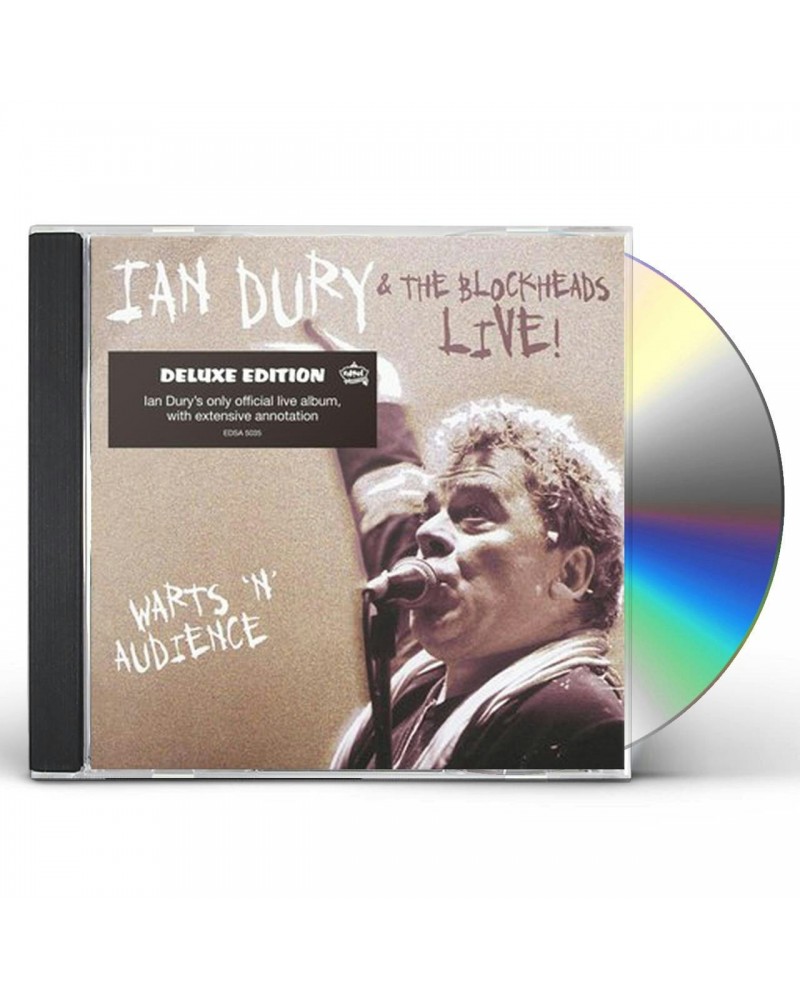 Ian Dury & The Blockheads WARTS N'AUDIENCE CD $5.35 CD