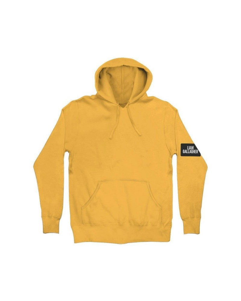 Liam Gallagher Patch Yellow Hoodie $28.15 Sweatshirts