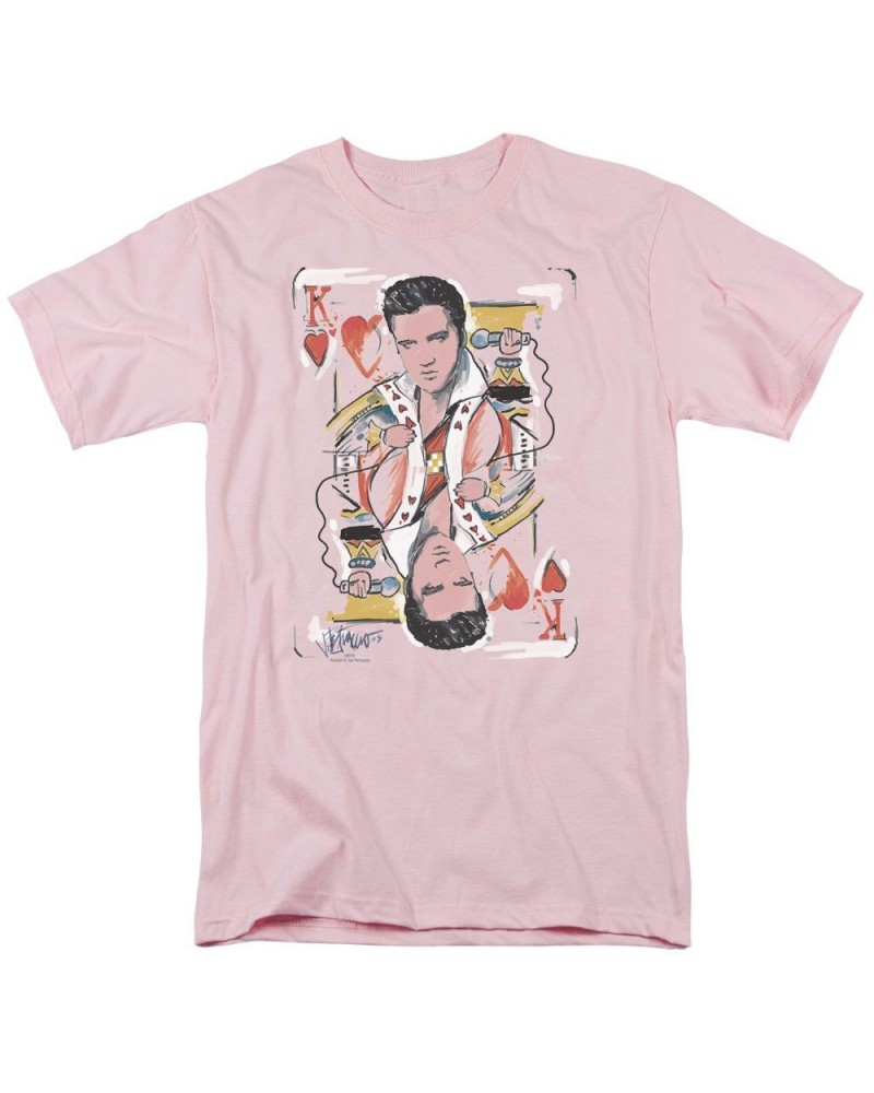 Elvis Presley Shirt | KING OF HEARTS T Shirt $6.66 Shirts