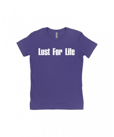 The Stooges Ladies' Boyfriend T-Shirt | Lust For Life Worn By Iggy Pop Shirt $9.48 Shirts