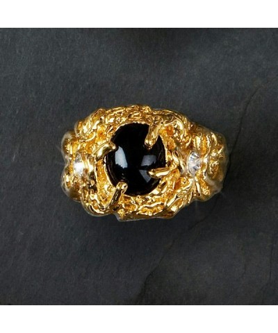 Elvis Presley 18kt Gold Plated Sapphire Ring $35.20 Accessories