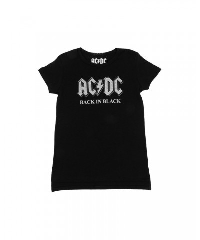 AC/DC Kids Back in Black Sparkle Logo T-shirt $1.55 Shirts