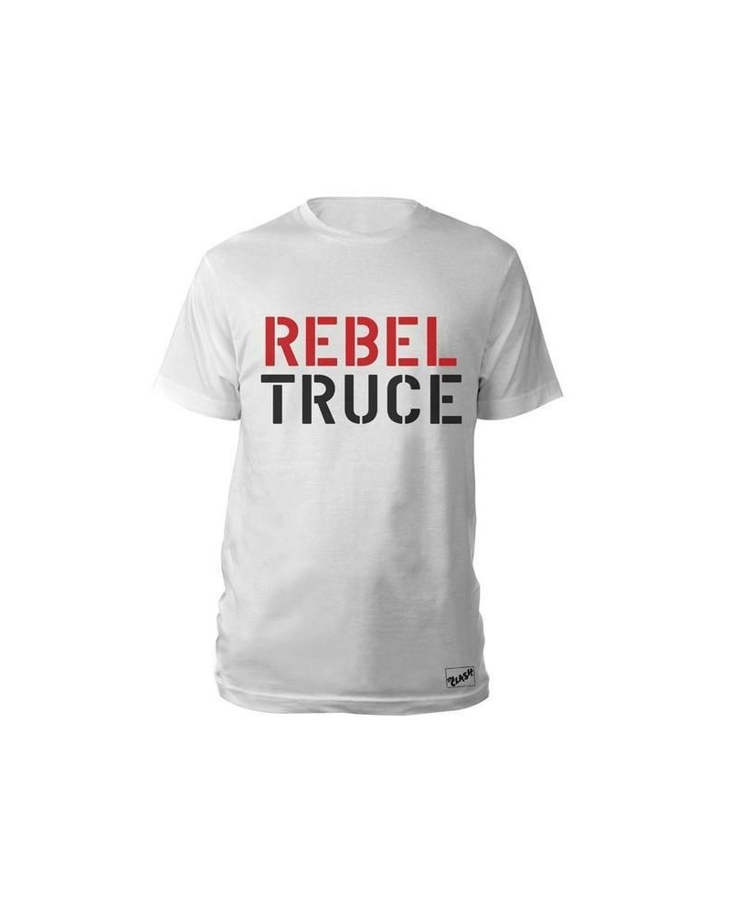 The Clash Rebel Truce White T-Shirt $10.33 Shirts