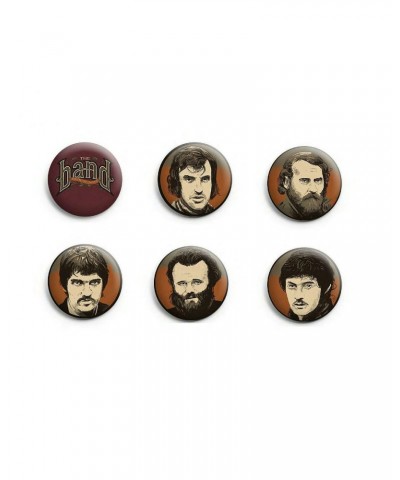 The Band Rock of Ages Button Set 6 Pack $5.25 Accessories