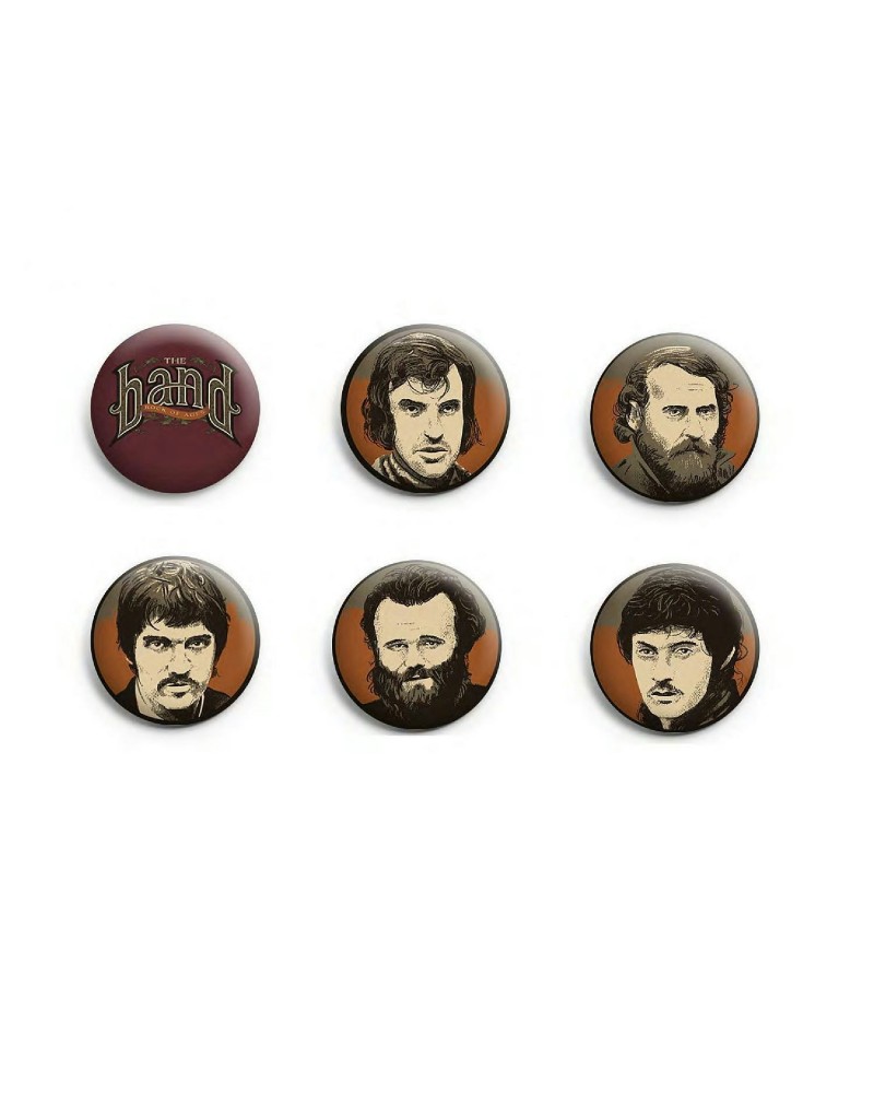 The Band Rock of Ages Button Set 6 Pack $5.25 Accessories