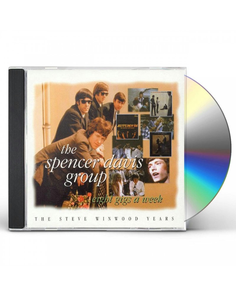 The Spencer Davis Group EIGHT GIGS A WEEK: STEVE WINWOOD YEARS CD $6.96 CD