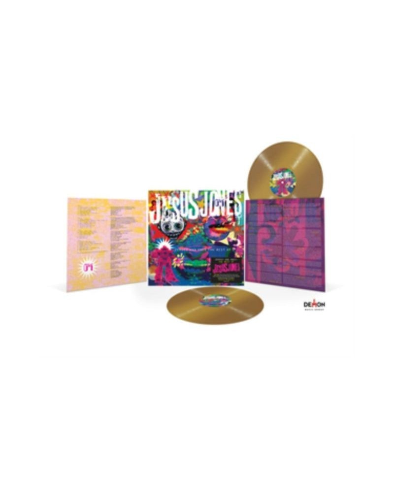 Jesus Jones LP Vinyl Record Zeroes And Ones The Best Of (Gold Vinyl) $22.58 Vinyl