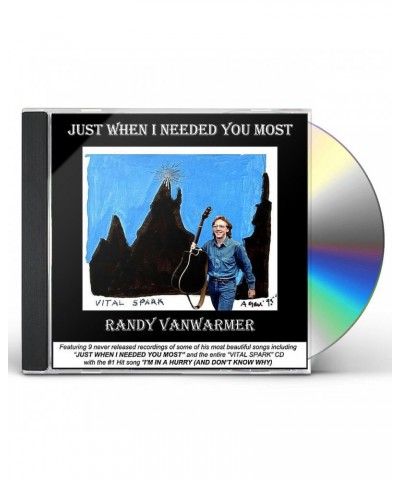 Randy VanWarmer Just When I Needed You Most CD $4.74 CD