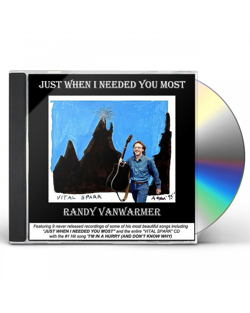 Randy VanWarmer Just When I Needed You Most CD $4.74 CD