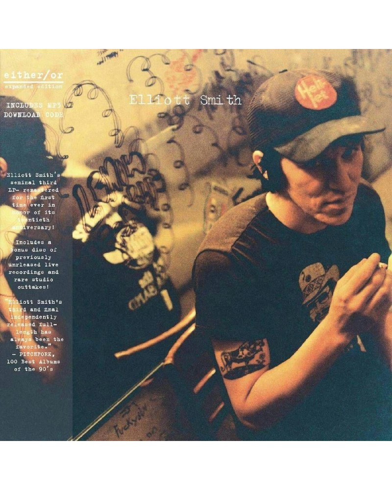 Elliott Smith EITHER/OR (DL CARD) Vinyl Record $12.65 Vinyl