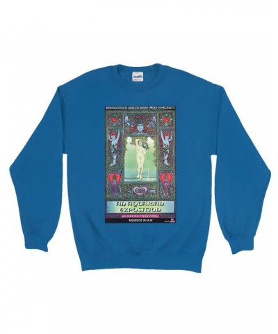 Woodstock Sweatshirt | Aquarian Exposition Concert Poster Sweatshirt $12.23 Sweatshirts