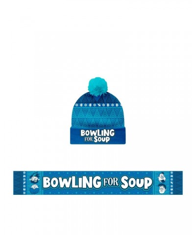 Bowling For Soup Winter Beanie + Scarf Bundle $19.35 Hats