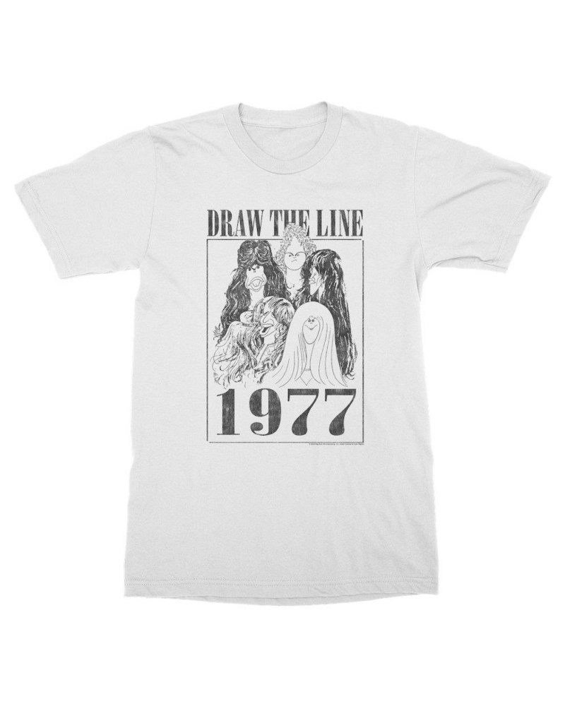 Aerosmith Draw The Line 1977 T-Shirt $14.40 Shirts