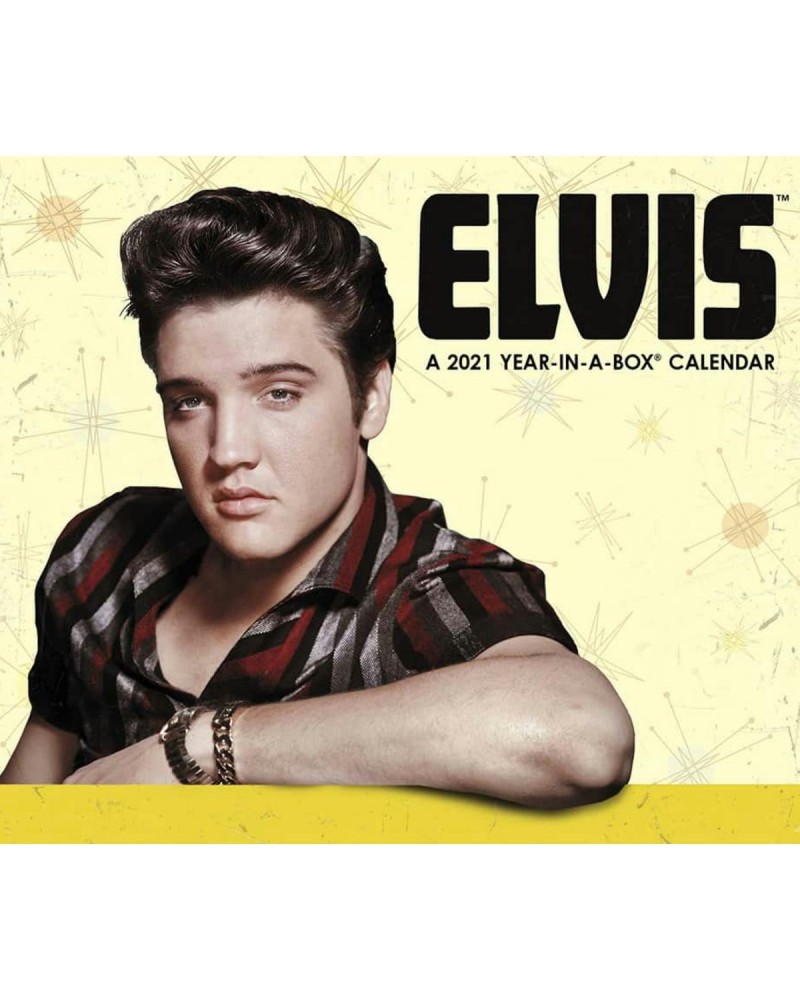 Elvis Presley Year In A Box 2021 Calendar $5.55 Calendars